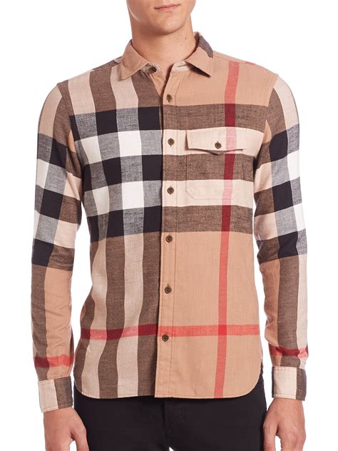 burberry brit men's t shirt|burberry men's shirts outlet.